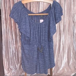 Torrid Flutter Sleeve Knit Top